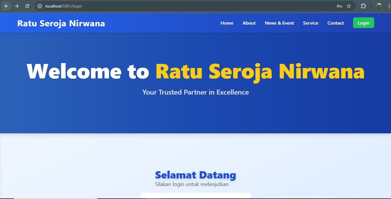 🌸 Ratu Seroja Nirwana Group – Company Website